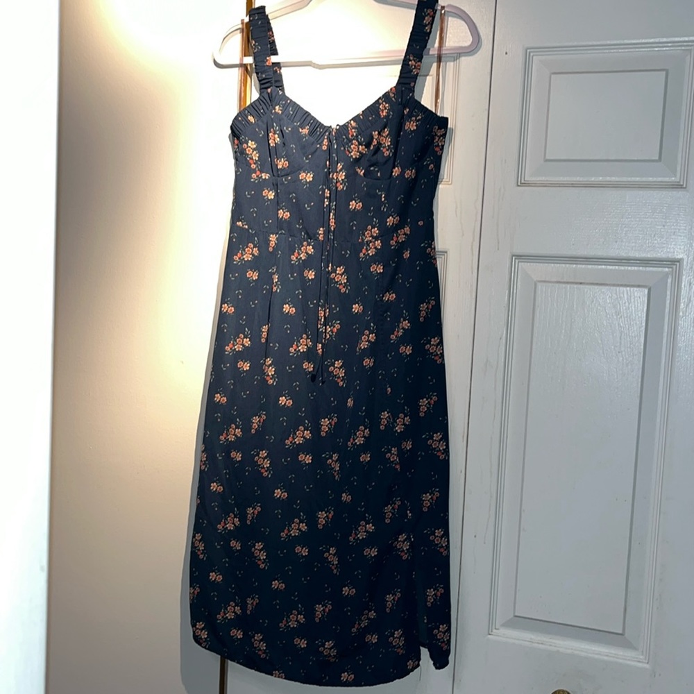 Floral midi dress